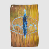 スプラッシュ秋夕べ ゴルフタオル (正面)