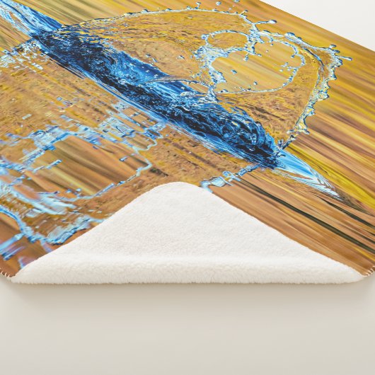 スプラッシュ秋夕べ シェルパブランケット (3/4)