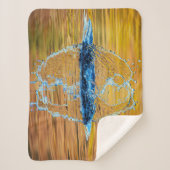 スプラッシュ秋夕べ シェルパブランケット (正面)