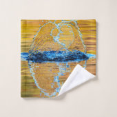 スプラッシュ秋夕べ バスタオルセット (ウォッシュタオル)