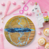 スプラッシュ秋夕べ ペーパープレート (パーティー)