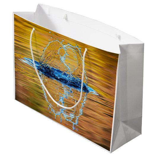 スプラッシュ秋夕べ ラージペーパーバッグ (裏面アングル)