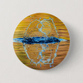 スプラッシュ秋夕べ 缶バッジ (正面)