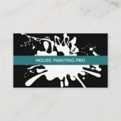 スプラッシュ絵を描ハウスペインター 名刺 (正面)