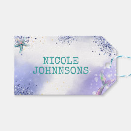 スプラッシュ魔法メルメイド誕生日バッシュ ギフトタグ