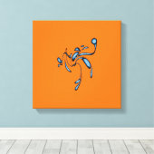 スプラッシュ キャンバスプリント (インサイチュ (ウッドフロア))