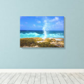 スプラッシュ キャンバスプリント (インサイチュ (ウッドフロア))