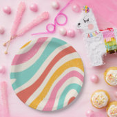 スプラッシュ&サーブ – Perfect Poolパーティー紙プレート ペーパープレート (パーティー)