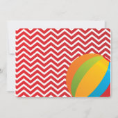 スプラッシュ スプラッシュ バースデー バッシュ ご招待 招待状 (裏面)