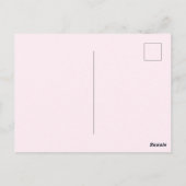 スプラッシュ スプラッシュ ワンダーランド マーメイド バースデー ポストカード (裏面)