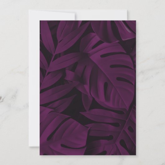 スプラッシュ・スプラッシュ 17歳の誕生日パーティー 編集可能な招待状 招待状 (裏面)