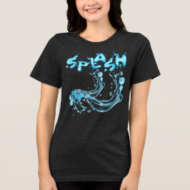 スプラッシュ！ダイナミックウォーターバーストTシャツ トライブレンドＴシャツ