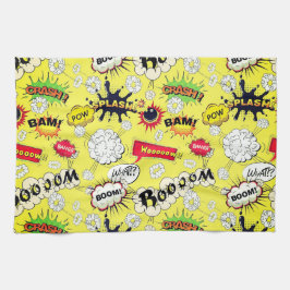 スプラッシュ、バム、ブームキッチンタオル キッチンタオル