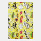 スプラッシュ、バム、ブームキッチンタオル キッチンタオル (縦)