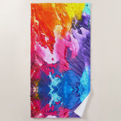 スプラッシュ ビーチタオル (正面)