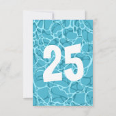 スプラッシュ・ファン・プールパーティー 招待状 (裏面)