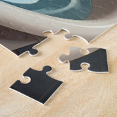 スプラッシュ、ペット&動物おもしろい風呂の時間 ジグソーパズル (側面)