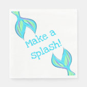 スプラッシュ!マーメイド スタンダードランチョンナプキン (正面)