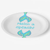 スプラッシュ！マーメイド ペーパープレート (アングル)