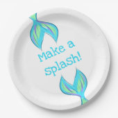 スプラッシュ！マーメイド ペーパープレート (正面)