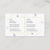 スプラッシュ 名刺 (裏面)