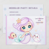 スプラッシュ 招待状 (正面/裏面)