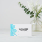 スプラッシュ |表現（青） 名刺 (スタンド正面)