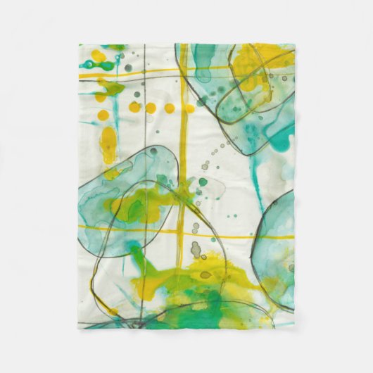 スプラッシュI フリースブランケット (正面)