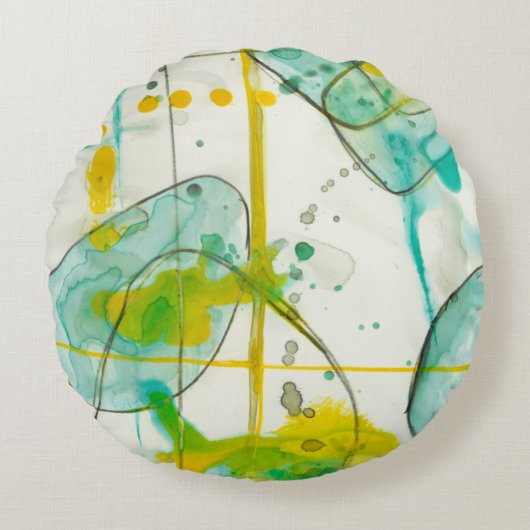 スプラッシュI ラウンドクッション (正面)