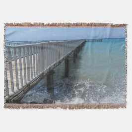 スプラッシングウェーブズオンワーフデザイン スローブランケット