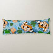 スプラッシングコイ魚池リリーカスタム ボディピロー (裏面)