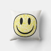 スプラッタスマイル顔 クッション (裏面)