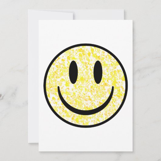 スプラッタスマイル顔 シーズンカード (正面)