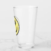 スプラッタスマイル顔 タンブラーグラス (左)