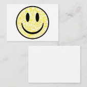 スプラッタスマイル顔 ノートカード (正面/裏面)