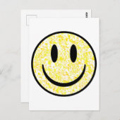 スプラッタスマイル顔 ポストカード (正面/裏面)