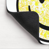 スプラッタスマイル顔 マウスパッド (コーナー)