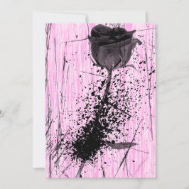 スプラッタバラパンクロリータスウィート16招待状 招待状