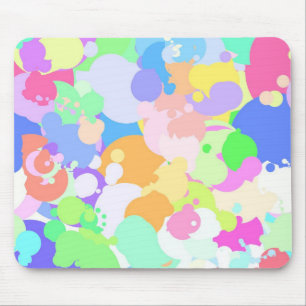 スプラッタ絵を描マウスパッド マウスパッド
