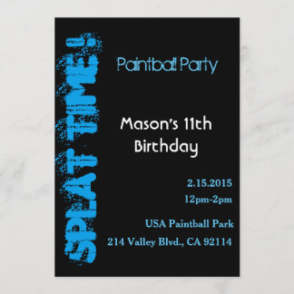 スプラットタイム！ 招待状