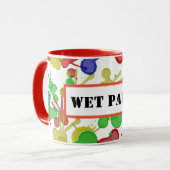スプラット！ウェットマ絵を描グ マグカップ (正面左)