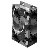 スプラッ絵を描シュパターン2 スモールペーパーバッグ (裏面アングル)