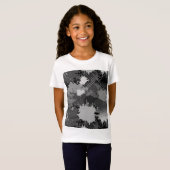 スプラッ絵を描シュパターン2 Tシャツ (正面フル)