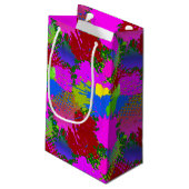 スプラッ絵を描シュパターン3 スモールペーパーバッグ (裏面アングル)