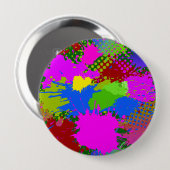 スプラッ絵を描シュパターン3 缶バッジ (正面&裏面)