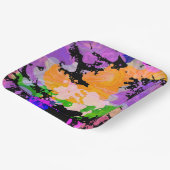 スプラッ絵を描シュ(ばちゃばちゃ)跳ねるプリント紙プレート ペーパープレート (傾斜あり)