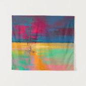 スプラッ絵を描シュ タペストリー (正面(横))