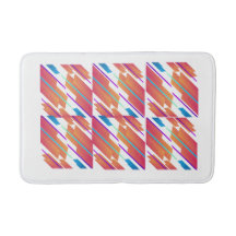 スプラッ鮮やかシュカラフルバスマット