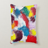スプラッ鮮やかシュ装飾用クッション アクセントクッション (正面(垂直))