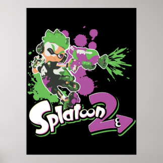 スプラトン2インクリングボーイ ポスター